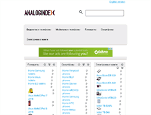 Tablet Screenshot of analogindex.com